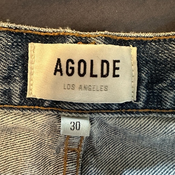 Agolde Riley Crop Denim - Picture 5 of 13